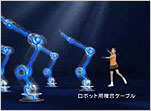 トレインチャンネル：産業用ロボット（ロボット用複合ケーブル）